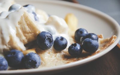 CRÊPES AUX BLEUETS